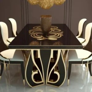 Aik Dining Table Set – Dine in Luxury