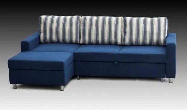 "Nova Double Cumbed Sofa" – Futuristic design with ergonomic curves.