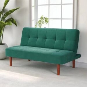 3. Luxury/Contemporary "Modern Armless Sofa  – Premium Fabric Upholstery & No-Sag Foam"